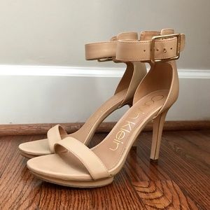 CALVIN KLEIN Nude Heels